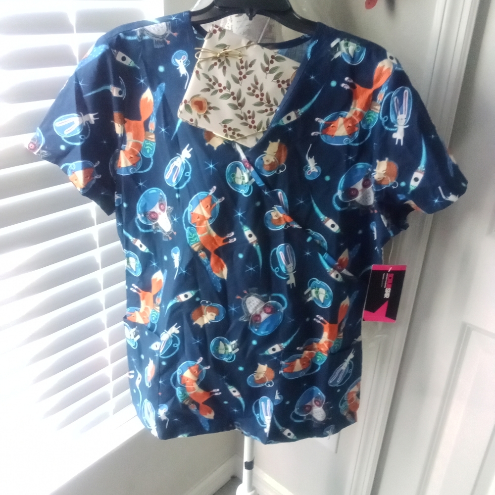 Scrubstar Nursing scrub top.